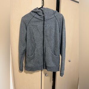 lululemon athletica Gray Hoodie Jacket